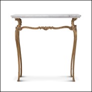 24 - 119226 | Brass and Marble Console Fabiola - Pacific Compagnie.