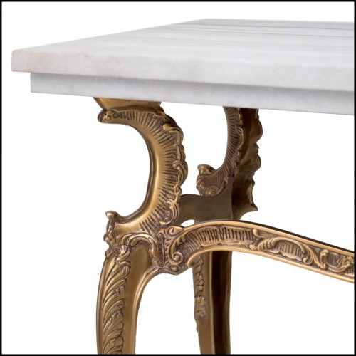 24 - 119226 | Console Fabiola with Marble Top - Pacific Compagnie.