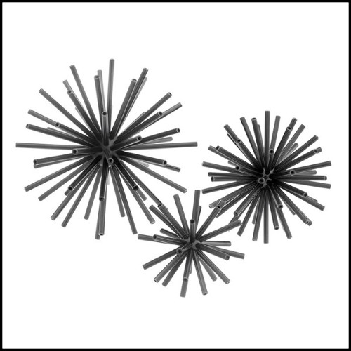 Set of 3 decoration objects Eichholtz - Meteor