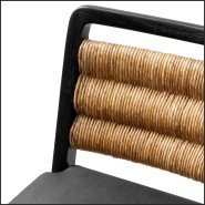 24 - 119529 | Dining Chair Luberon with Seagrass - Pacific Compagnie.