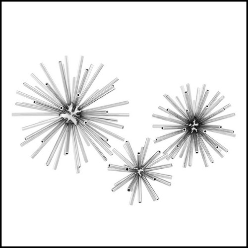 Set of 3 decoration objects Eichholtz - Meteor