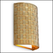 Applique 24 - Lausanne - Vintage Brass Lausanne Lamp - Pacific Compagnie.