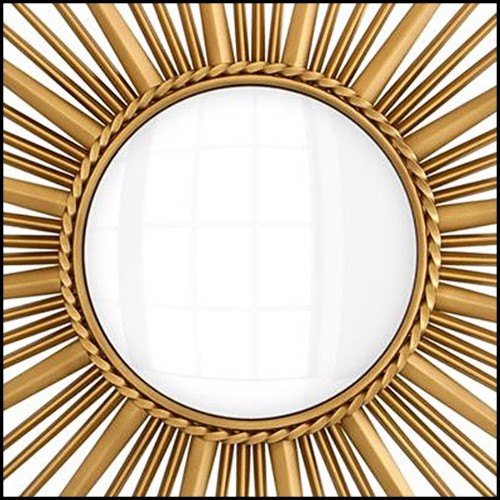 Miroir 24 - Sun - Esprit vintage - Pacific Compagnie.