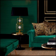 Table d'appoint 24 - Parme - Glossy Black Parme Table - Pacific Compagnie.