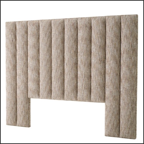 Headboard 24- side view Ditmar Pacific Compagnie beige