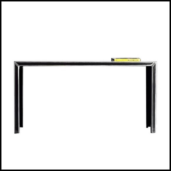 Console 147 - Full Acier - Acier patiné - Pacific Compagnie.
