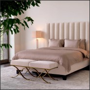 Tabouret 24 - Adonia - Bouclé Cream Adonia Stool - Pacific Compagnie.