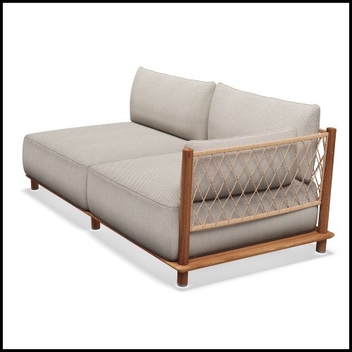 Canapé d'angle 45 - Salina Left - Contemporary Outdoor Lounge - Pacific Compagnie.