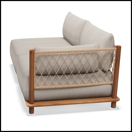 Canapé d'angle 45 - Salina Left - Left-Facing Outdoor Sectional - Pacific Compagnie.