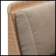 Canapé Modulaire 45 - Lima - Teak and Wicker Sofa - Pacific Compagnie.