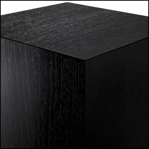 Colonne 24 - Noir Grant - Bois massif - Pacific Compagnie.