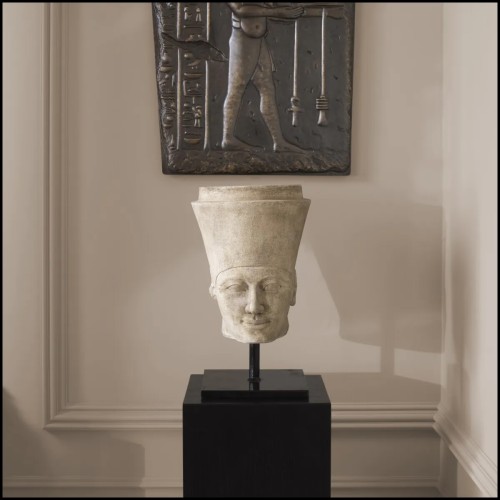 Colonne 24 - Noir Grant - Bois massif - Pacific Compagnie.