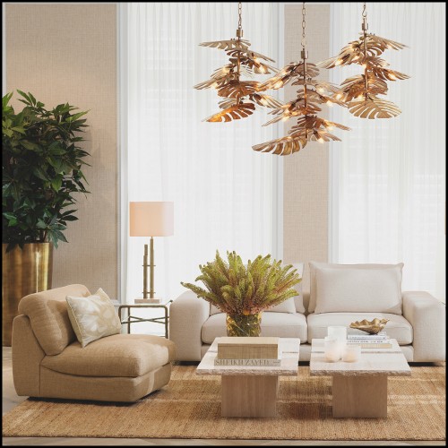 Chandelier Tropique 24- Showroom Paris -Pacific Compagnie