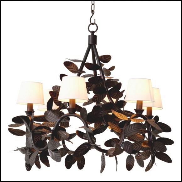 Chandelier Cheverny 24- Pacifc Compagnie Brass