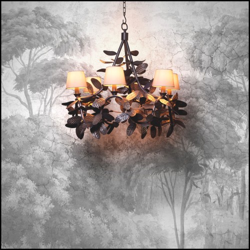 Lustre Cheverny 24- Pacifc Compagnie Laiton