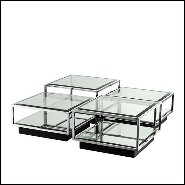 Tables basses 24 - Tortona Steel - Modern living room coffee table set - Pacific Compagnie.