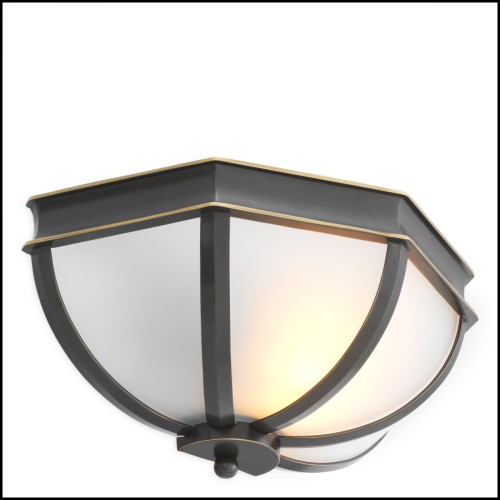 Wall lamp Jenkins 24- Pacific Compagnie brass