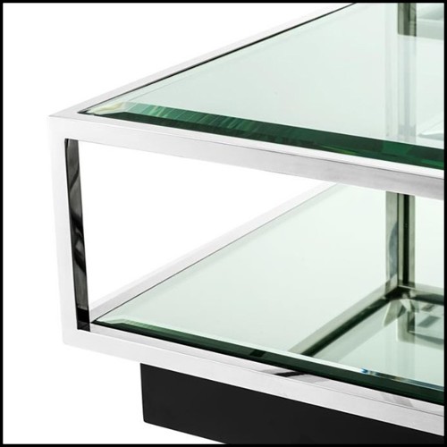 Tables basses 24 - Tortona Steel - Set of four minimalist coffee tables - Pacific Compagnie.