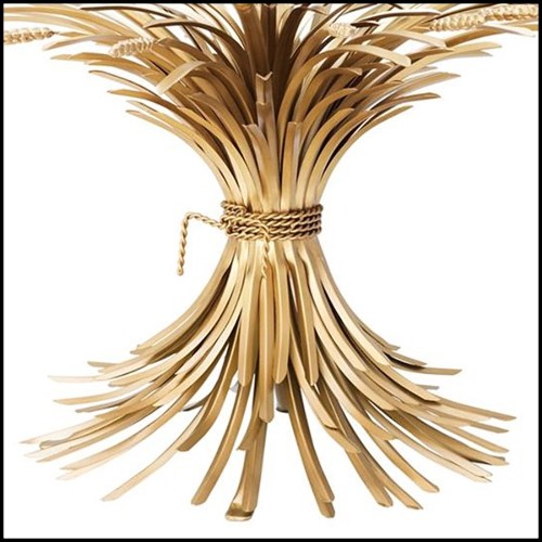 Table d'appoint 24 - Bonheur - Plateau rond - Pacific Compagnie.