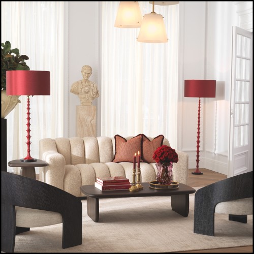 Arabella floor lamp from Eichholtz in vintage brass finish 24-Pacific Compagnie