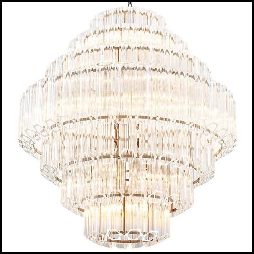 Lustre 24 - Vittoria L - Plafonnier design - Pacific Compagnie.