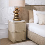 Table de Nuit 24 - Cabana S | Nightstand Cabana - Veneer finish - Pacific Compagnie.