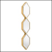 Miroir 24 - Saronno Gold - Petit format - Pacific Compagnie.