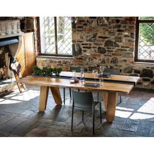 Table de repas Canal Briccola - 154 - Design artisanal - Pacific Compagnie.