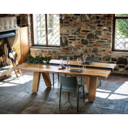 Table de repas 154 - Canal Briccola | Canal Briccola Dining Table - Riva 1920 table - Pacific Compagnie.