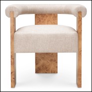 Dining chair 24 - Percy - Wood - Pacific Compagnie.