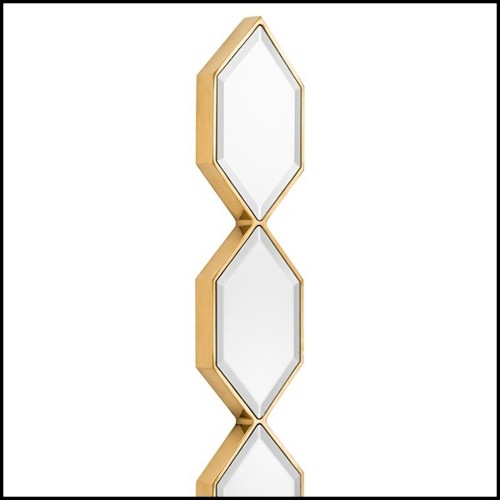 Miroir 24 - Saronno Gold - Style baroque - Pacific Compagnie.