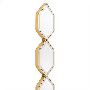 Miroir 24 - Saronno Gold - Style baroque - Pacific Compagnie.