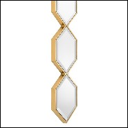 Miroir 24 - Saronno Gold - Finition dorée - Pacific Compagnie.