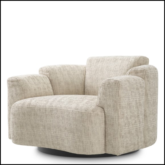 Swivel Chair24 - Marbella - Black base - Pacific Compagnie.