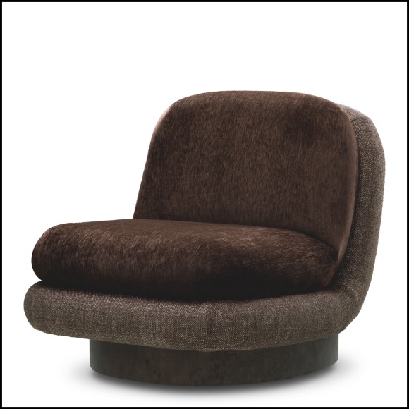 Swivel Chair24 - Galiano - Black base - Pacific Compagnie.