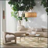 24 - Voletta - Fauteuil cuir design - Pacific Compagnie.