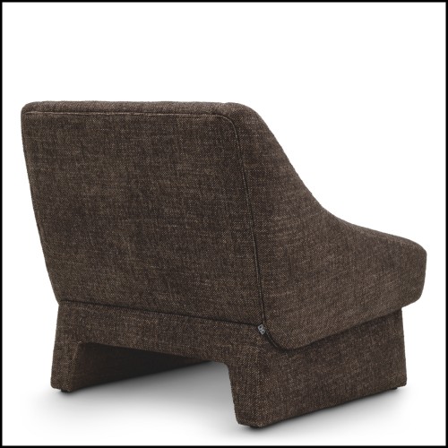 24 - Valore - Fauteuil Eichholtz brun - Pacific Compagnie.