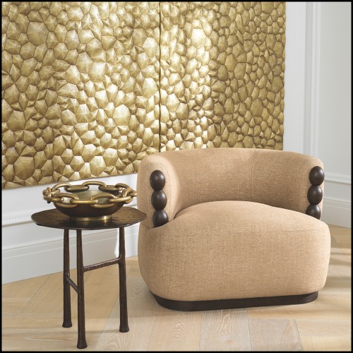 Fauteuil 24 - Grimaud | Armchair Grimaud - Honey tone - Pacific Compagnie.