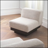 Fauteuil 24 - Bastion | Armchair Bastion - Charcoal veneer armchair - Pacific Compagnie.