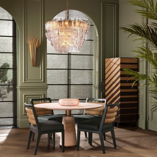 Dining Table  24 - Genova - Eichholtz, oak veneer- Pacific Compagnie.
