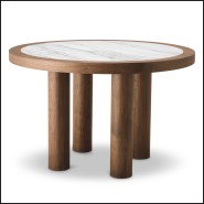 Dining Table 24 - Presedio - Walnut veneer - Pacific Compagnie.