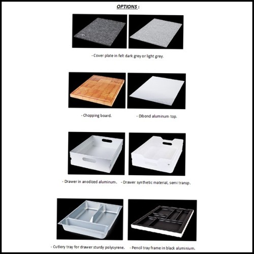 Chariot Bar 159 - Airport - Métal Noir - Pacific Compagnie.