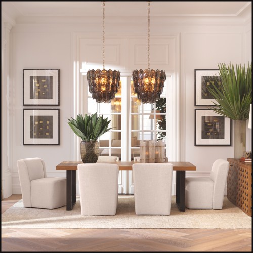 Rubicon - Dining table , Oak veneer - Pacific Compagnie