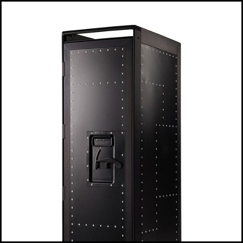 Chariot 159 - Black Rivet - Chariot bar noir riveté - Pacific Compagnie.