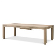 Table de repas 24 - Atelier | Extendable Dining Table Atelier - Oak veneer - Pacific Compagnie.