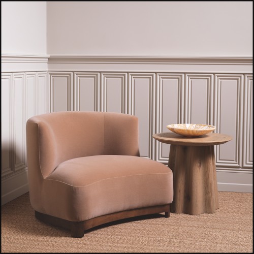 Side Table 24 - Papyrus - Oak veneer - Pacific Compagnie.