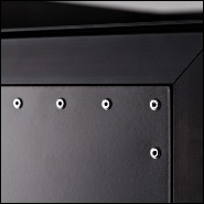 Chariot 159 - Black Rivet - Bar roulettes noir rivet - Pacific Compagnie.