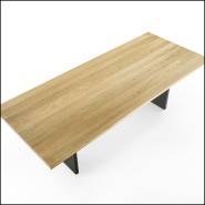 Table 154 - REWOOD FULL - Solid wood table - Pacific Compagnie.