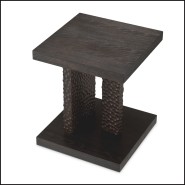 Side Table 24 - Bravon - Wood grain - Pacific Compagnie.