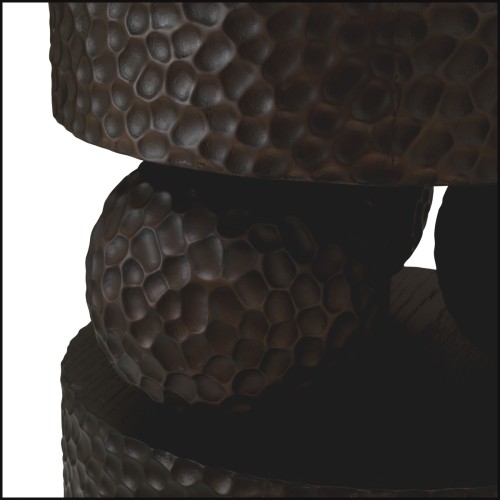 24 - Thoren - Table Thoren Eichholtz, placage chêne - Pacific Compagnie.